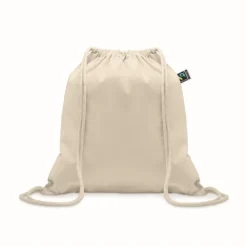 Gift Campaign Zainetto in cotone equosolidale da 180 gr/m2 Thin FairTrade> Sacche Personalizzate
