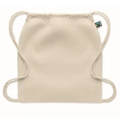 Gift Campaign Zainetto in cotone equosolidale da 180 gr/m2 Thin FairTrade> Sacche Personalizzate