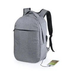 Gift Campaign Zaini con logo antifurto con tasca RFID USB e tasca pc 15'' Success> Zaini Porta Pc