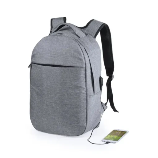 Gift Campaign Zaini con logo antifurto con tasca RFID USB e tasca pc 15'' Success> Zaini Porta Pc