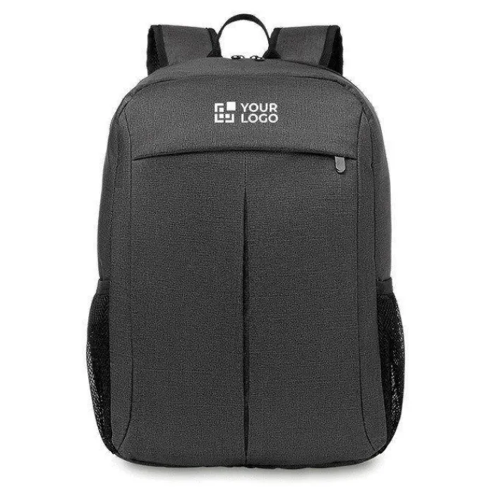 Gift Campaign Zaini porta pc con logo tasca frontale scomparto per pc 15'' Stockholm> Gadget Per La Scuola|Zaini Porta Pc