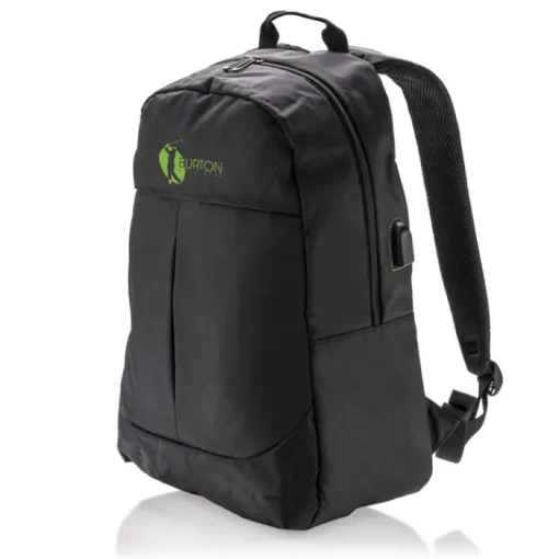 Gift Campaign Zaini promozionali spallacci regolabili con USB e porta pc 15'' Oslo> Zaini Porta Pc