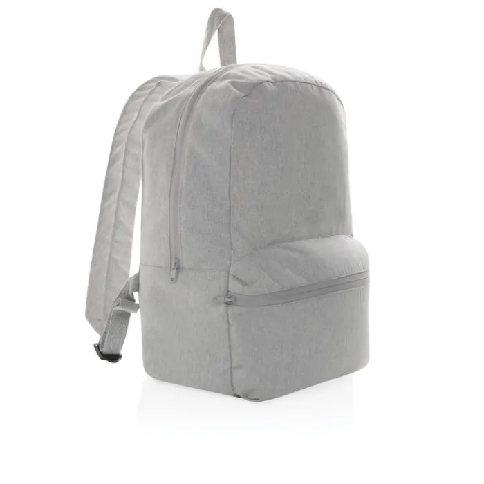 Gift Campaign Zaini pubblicitari riciclati colori naturali tela 285g/m2 EcoTrace Raw> Zaini Da Viaggio