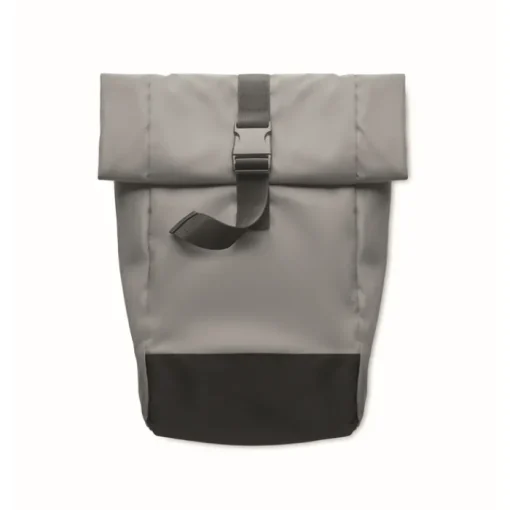 Gift Campaign Zaini roll top con tasca per pc da 15'' in poliestere 190T riflettente> Zaini Porta Pc
