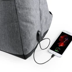 Gift Campaign Zaino antifurto antitaglio con ingresso USB e tasca pc 15'' Business><noscript><img width=