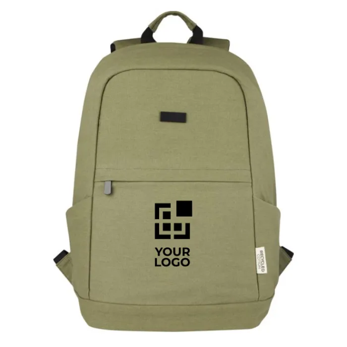Gift Campaign Zaino antifurto in canvas riciclato e cotone 330g/m2 con tasca pc 15,6”> Zaini Porta Pc
