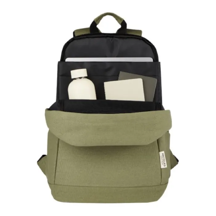 Gift Campaign Zaino antifurto in canvas riciclato e cotone 330g/m2 con tasca pc 15,6”> Zaini Porta Pc