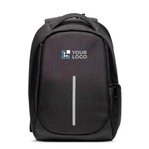 Gift Campaign Zaino antitaccheggio in nylon con tasca posteriore e tasca pc 15,6''> Zaini Porta Pc