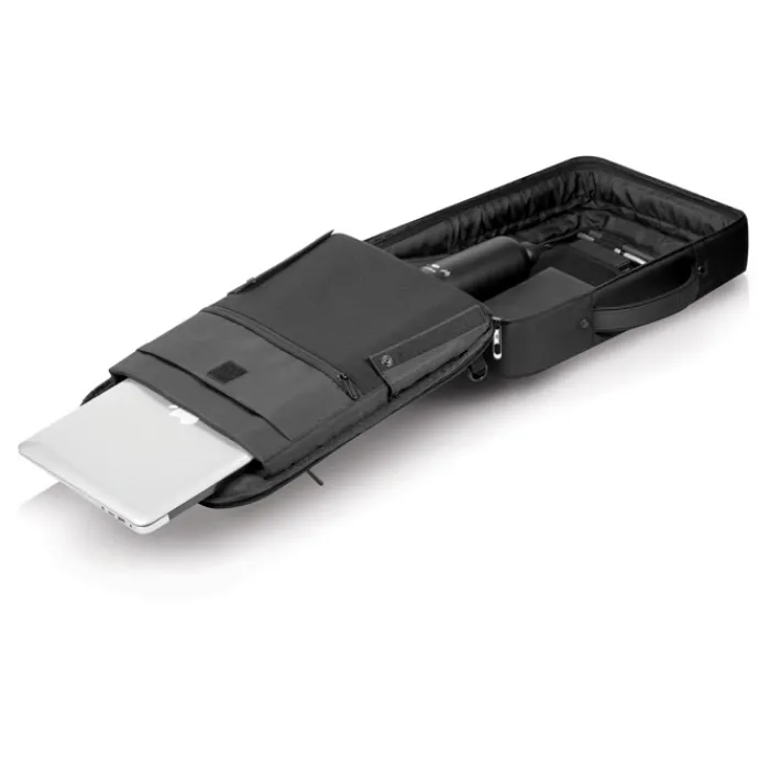Gift Campaign Zaino antitaccheggio in rPET che si trasforma in valigetta per PC 16''> Zaini Porta Pc