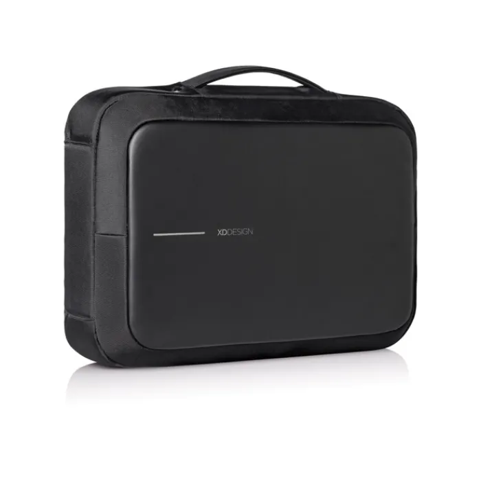 Gift Campaign Zaino antitaccheggio in rPET che si trasforma in valigetta per PC 16''> Zaini Porta Pc