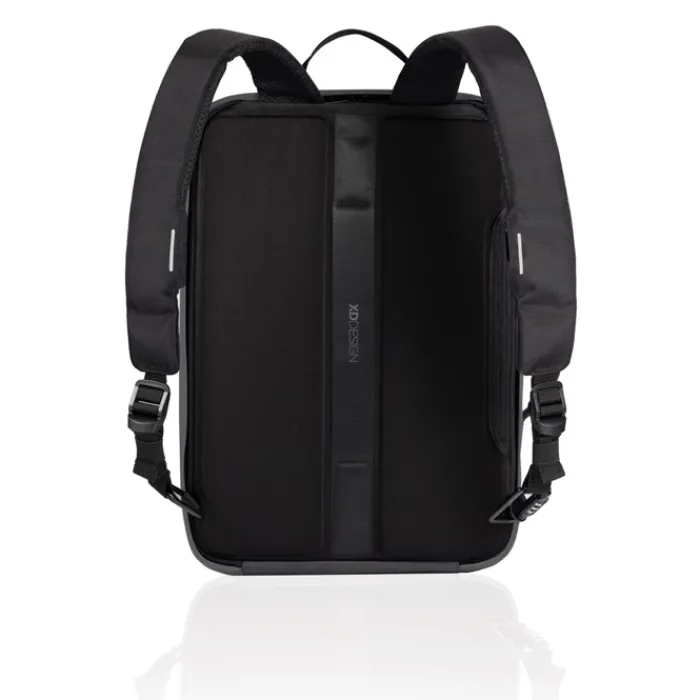 Gift Campaign Zaino antitaccheggio in rPET che si trasforma in valigetta per PC 16''> Zaini Porta Pc