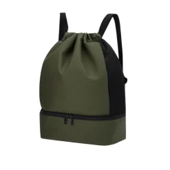 Gift Campaign Zaino con coulisse in PU con tasca inferiore per scarpe></noscript> Sacche Personalizzate