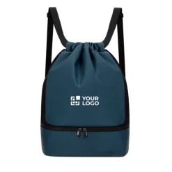 Gift Campaign Zaino con coulisse in PU con tasca inferiore per scarpe></noscript> Sacche Personalizzate