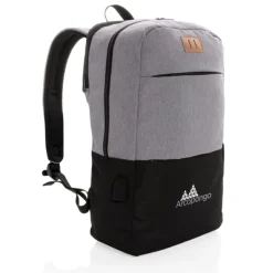 Gift Campaign Zaino con logo bicolore tasca frontale e scomparto pc 15,6'' Smart><noscript><img width=