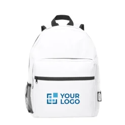 Gift Campaign Zaino con logo riciclato doppio scomparto in più colori Scuola Master><noscript><img width=