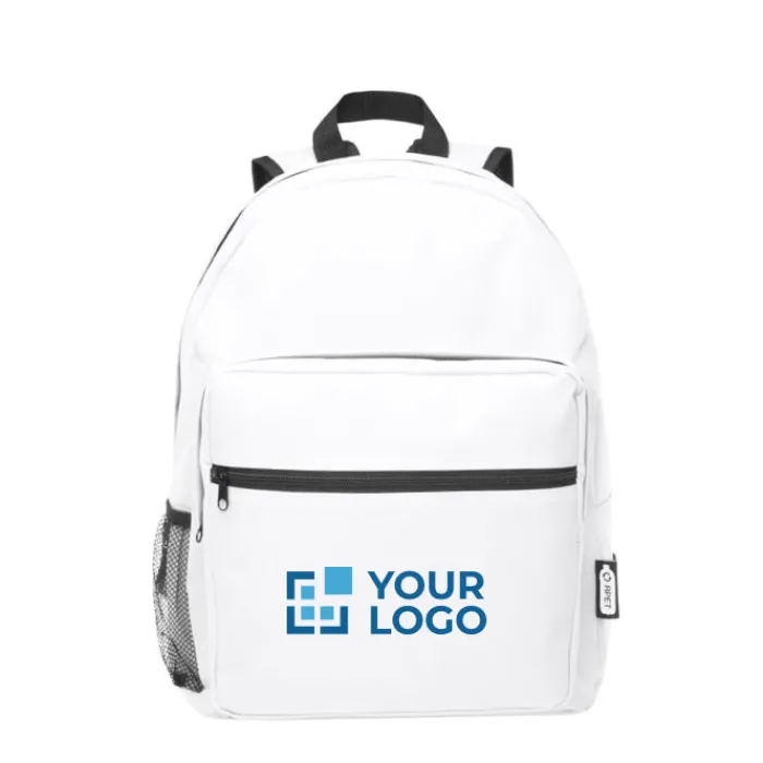 Gift Campaign Zaino con logo riciclato doppio scomparto in più colori Scuola Master> Zaini Da Viaggio