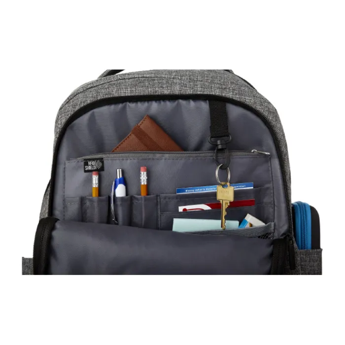 Gift Campaign Zaino con tasche multiple e scomparto per pc da 15'' SafeGuard> Gadget Per L'Ufficio|Zaini Porta Pc