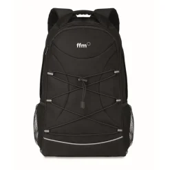 Gift Campaign Zaino cordini in tinta e dettagli riflettenti con tasche a rete RPET></noscript> Zaini Sportivi