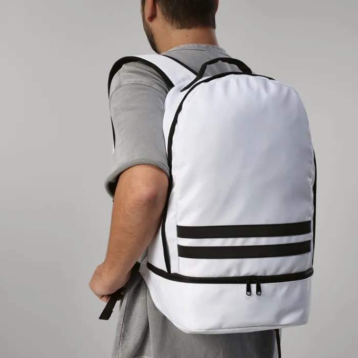 Gift Campaign Zaino da 25 litri in rPET con strisce riflettenti e tasca per scarpe> Zaini Da Viaggio