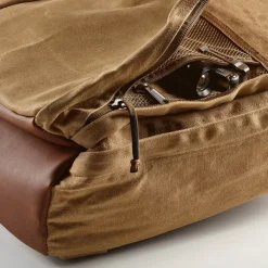 Gift Campaign Zaino da 27l con tasca per pc in cotone riciclato cerato da 230g/m2><noscript><img width=