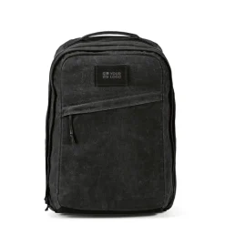 Gift Campaign Zaino da 27l con tasca per pc in cotone riciclato cerato da 230g/m2><noscript><img width=