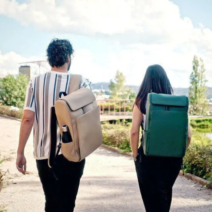 Gift Campaign Zaino da 20l in ecopelle con tasca imbottita posteriore per pc portatili> Zaini Porta Pc|Zaini Da Viaggio