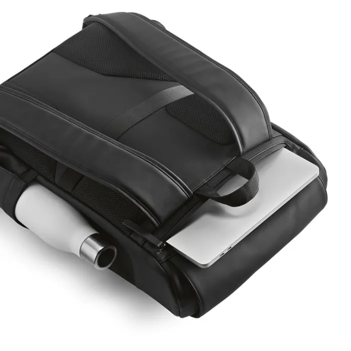 Gift Campaign Zaino da 20l in ecopelle con tasca imbottita posteriore per pc portatili> Zaini Porta Pc|Zaini Da Viaggio