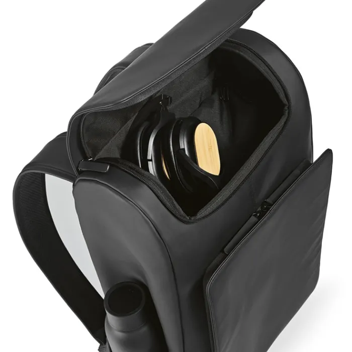 Gift Campaign Zaino da 20l in ecopelle con tasca imbottita posteriore per pc portatili> Zaini Porta Pc|Zaini Da Viaggio