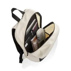 Gift Campaign Zaino da viaggio bicolore in rPET con tasca per pc da 15,6''><noscript><img width=