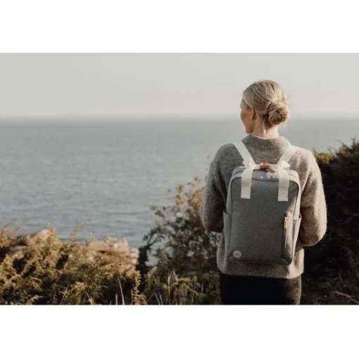 Gift Campaign Zaino da viaggio ecologico con scomparto laterale per borraccia> Zaini Da Viaggio