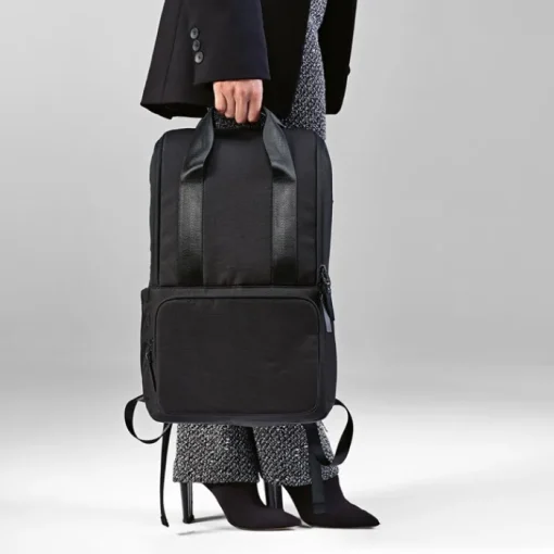 Gift Campaign Zaino da viaggio personalizzato da 18l in poliestere riciclato con tasca per pc> Zaini Porta Pc|Zaini Da Viaggio