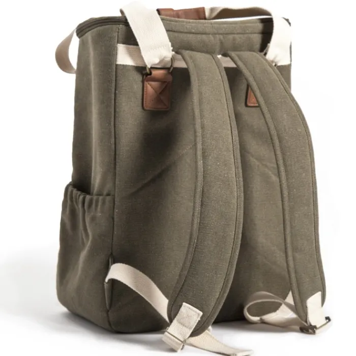 Gift Campaign Zaino frigo in tela con maniglia resistente e vari scomparti da 23l> Borse Termiche