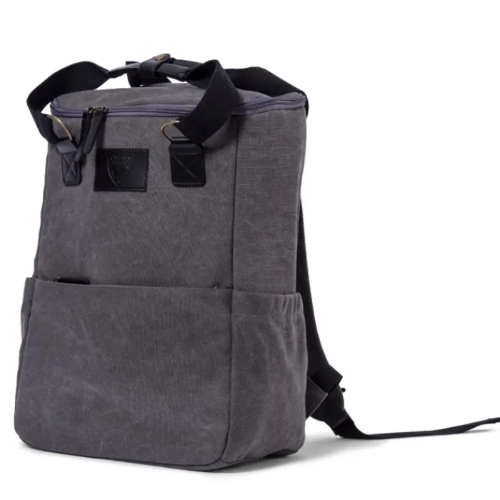 Gift Campaign Zaino frigo in tela con maniglia resistente e vari scomparti da 23l> Borse Termiche