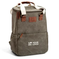 Gift Campaign Zaino frigo in tela con maniglia resistente e vari scomparti da 23l><noscript><img width=