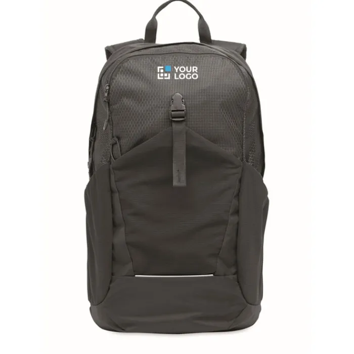 Gift Campaign Zaino idrorepellente con fascia riflettente e tasca per pc 15''> Zaini Da Viaggio