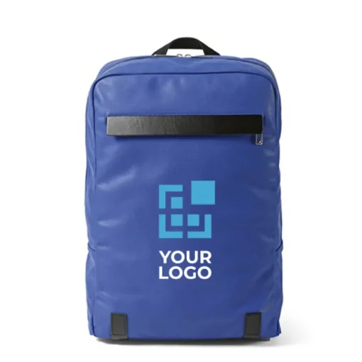 Gift Campaign Zaino in cotone riciclato 340g/m2 con dettagli in finta pelle riciclata> Zaini Porta Pc