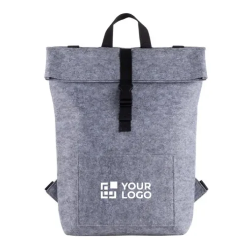 Gift Campaign Zaino in feltro rPET 360 gr/m² con tasca interna per portatile 15.6''> Zaini Porta Pc