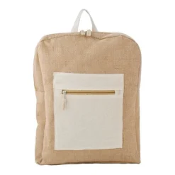 Gift Campaign Zaino in juta e cotone con tasca personalizzabile e cerniera frontale></noscript> Zaini Da Viaggio