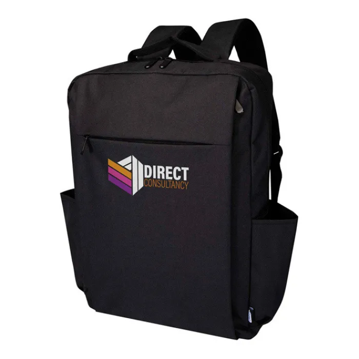 Gift Campaign Zaino in poliestere riciclato con scomparto per PC 15"> Zaini Porta Pc