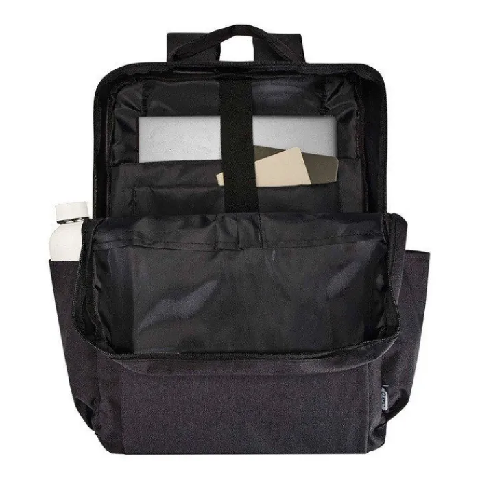 Gift Campaign Zaino in poliestere riciclato con scomparto per PC 15"> Zaini Porta Pc