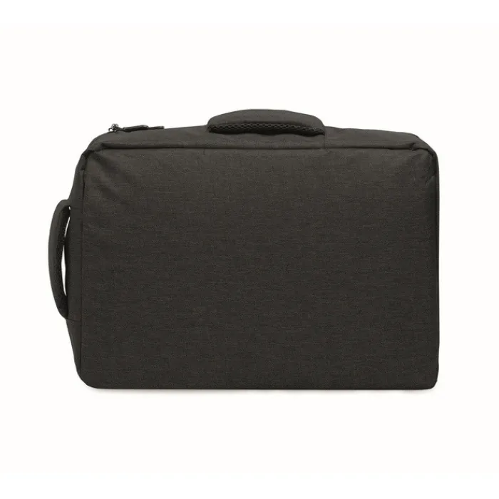 Gift Campaign Zaino in RPET con effetto mélange e supporto per trolley da 15''> Zaini Porta Pc