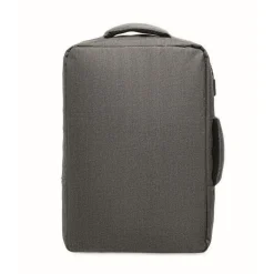 Gift Campaign Zaino in RPET con effetto mélange e supporto per trolley da 15''><noscript><img width=