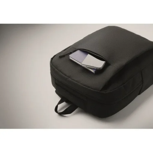 Gift Campaign Zaino in rPET con scomparti interni per pc da 15'' e tablet da 10''> Zaini Porta Pc