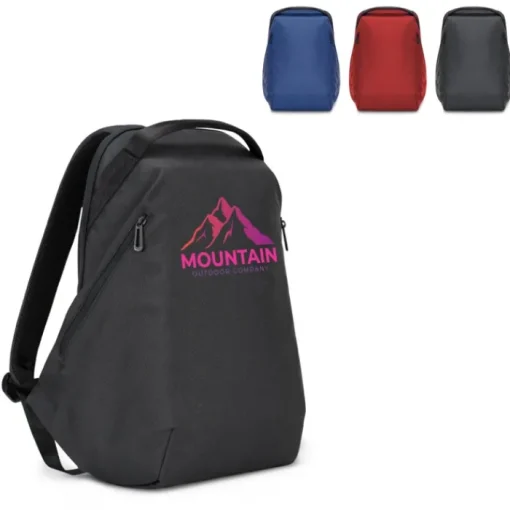 Gift Campaign Zaino in rPET con tasche laterali e spazio imbottito per pc da 15''> Zaini Porta Pc
