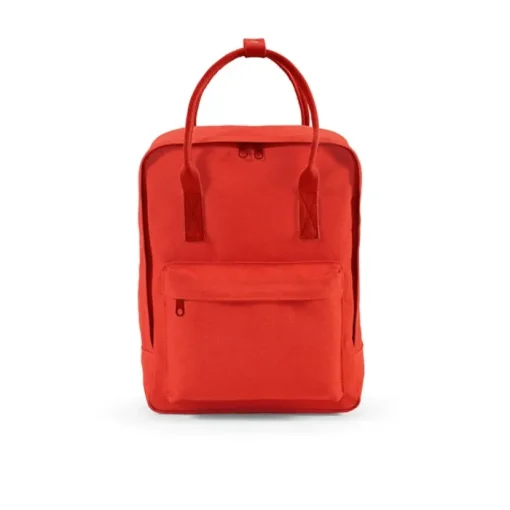 Gift Campaign Zaino in tela in cotone riciclato 450 g/m2 con manici e tasca frontale> Zaini Da Viaggio