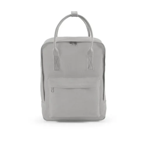 Gift Campaign Zaino in tela in cotone riciclato 450 g/m2 con manici e tasca frontale> Zaini Da Viaggio