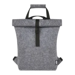 Gift Campaign Zaino multifunzionale roll top in feltro riciclato con logo 13l></noscript> Zaini Da Viaggio