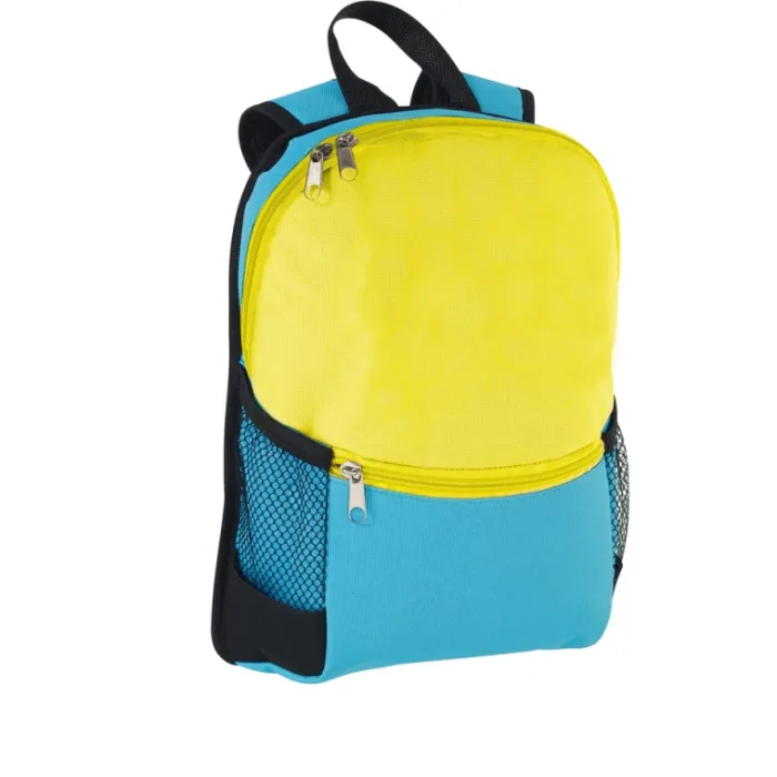 Gift Campaign Zaino per bamini bicolore con tasca frontale e rete laterali KidsColor> Zaini Per Bambini