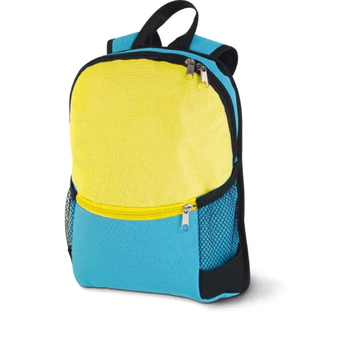 Gift Campaign Zaino per bamini bicolore con tasca frontale e rete laterali KidsColor> Zaini Per Bambini