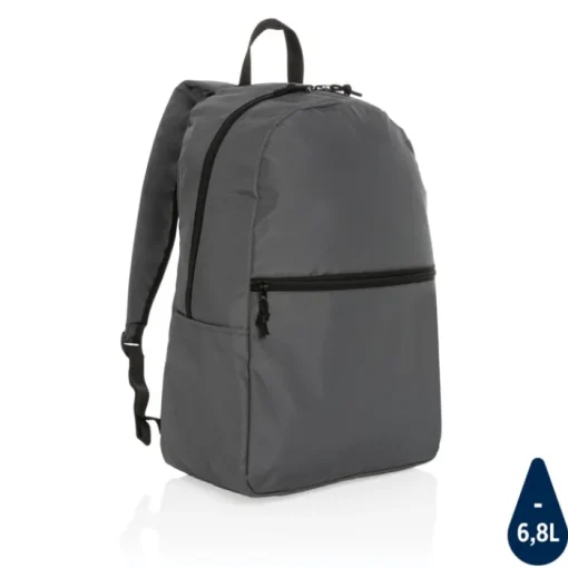 Gift Campaign Zaino personalizzato riciclato ampio scomparto centrale con zip Basic> Zaini Da Viaggio